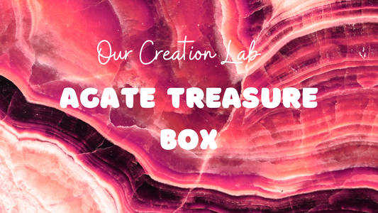 Agate treasure box